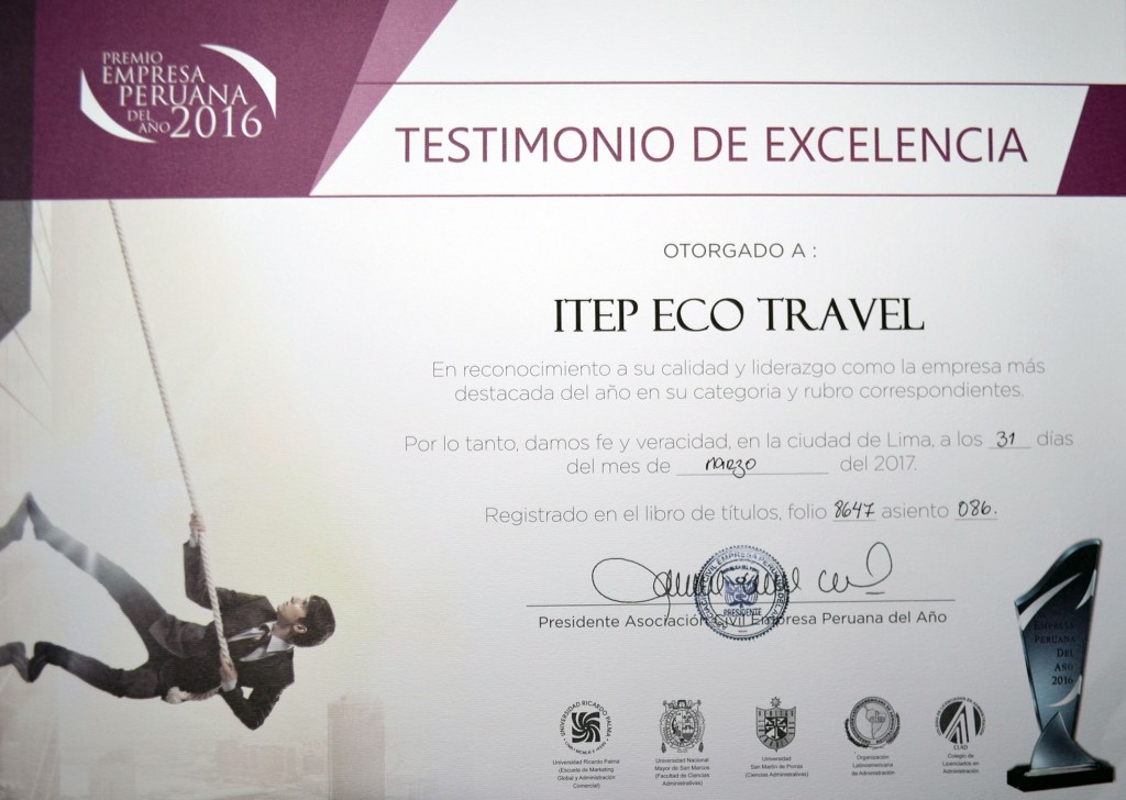 Premio Empresa Peruana 2016