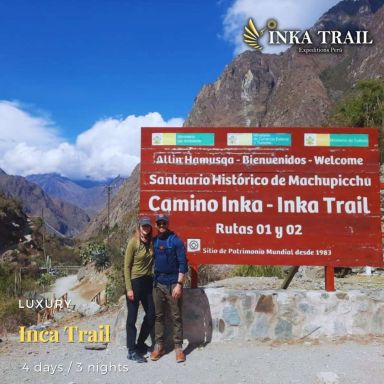 4 day Luxury Inca Trail starting on Nov 18th 2022
