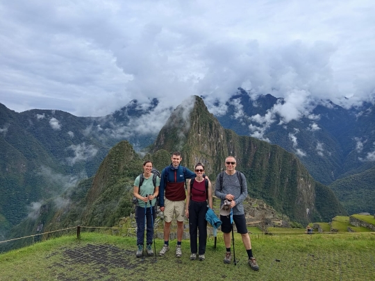 Classic photo of Machu Picchu by circuit 1 - 4-day Inca Trail starting on December 22nd 2025
