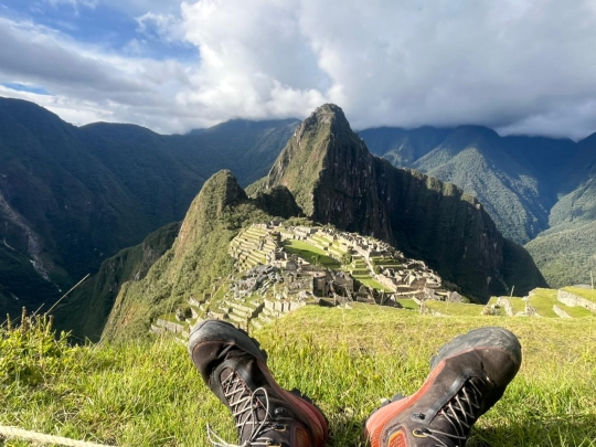Classic view of Machu Picchu by circuit 1B - 1-day Inca Trail starting on December 28th, 2025