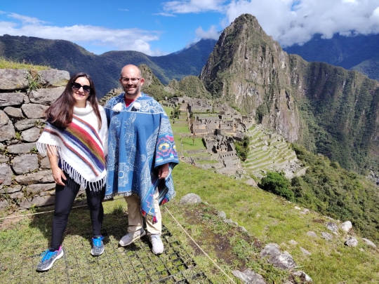 Classic view of Machu Picchu by circuit 2B - Machu Picchu in 5 days starting on December 26th 2025