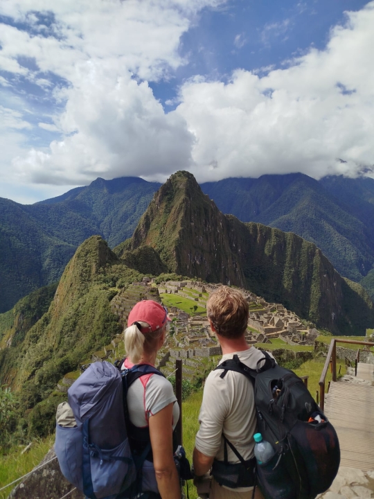 Day 1: Classic view of Machu Picchu by circuit 1B - 2-day Inca Trail starting on March 4th 2026