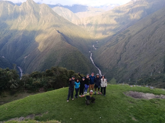 Day 4: View of Vilcanota River - 4-day Inca Trail starting on March 2nd 2026 - day 4