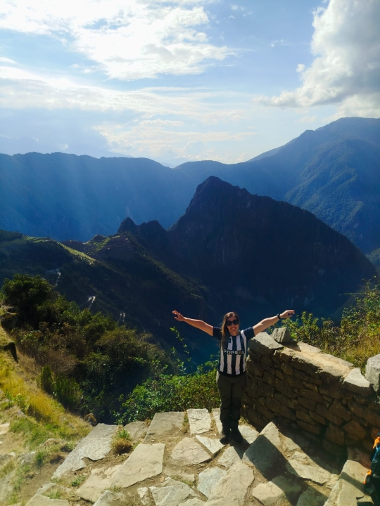 First view of Machu Picchu from Sun Gate (Inti Punku) - 2-day Inca Trail starting on August 27th 2026