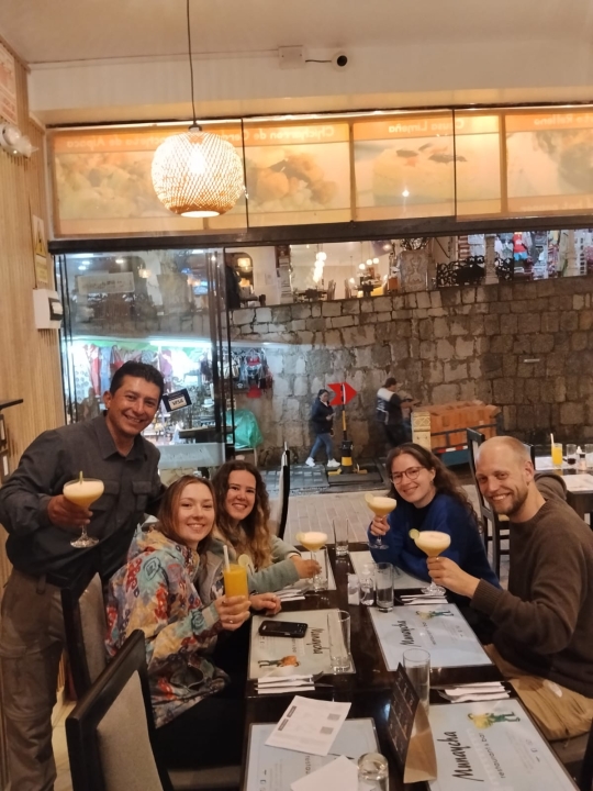 Lunch on Machu Picchu town - 5-day Salkantay Trek starting on September 13th 2026