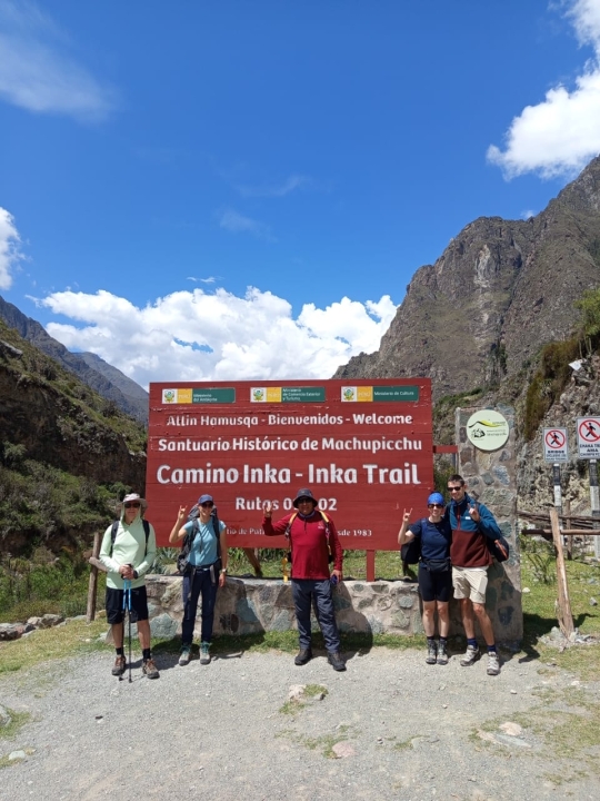 Piscacucho - Km82 - 4-day Inca Trail starting on December 22nd 2025