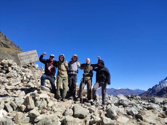 Salkantay pass - 5-day Salkantay Trek starting on July 4th 2026