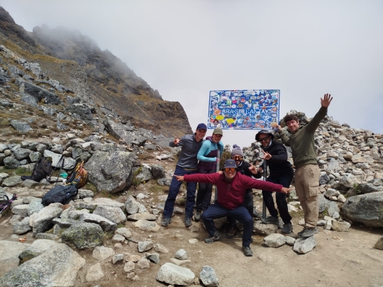 Salkantay pass 4600masl -  5-day Salkantay Trek starting on September 14th 2026