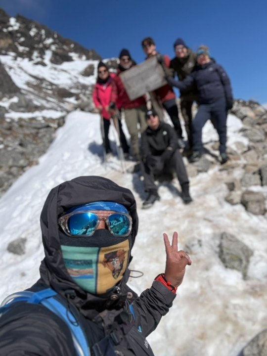 Salkantay pass 4630mals - 5-day Salkantay Trek starting on August 12th 2026