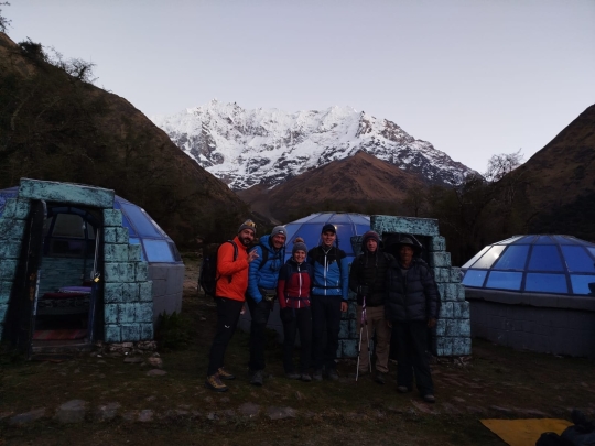 Soraypampa sky campsite -  5-day Salkantay Trek starting on September 14th 2026
