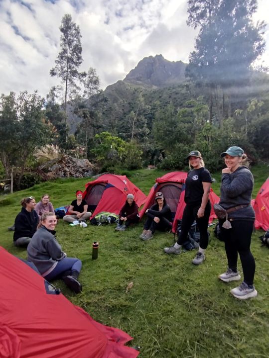 Tents on the Inca Trail - 4-day Inca Trail starting on April 21st 2025