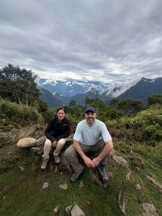 View from Llaqtapata - 5-day Salkantay Trek on August 8th 2025