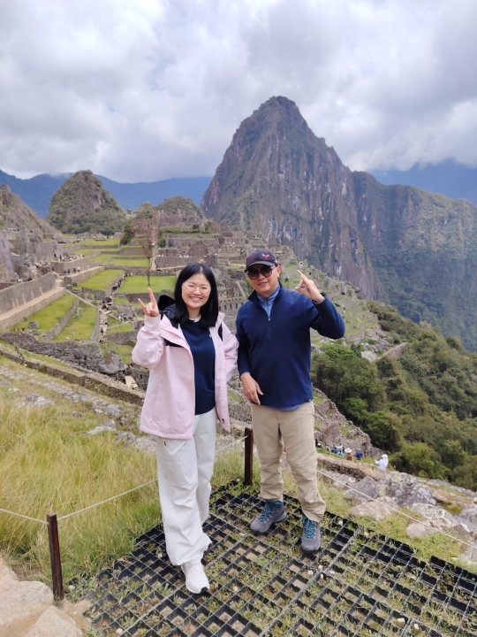 View of Machu Picchu by circuit 3 - Machu Picchu tour by circuit 3 on July 25th 2025