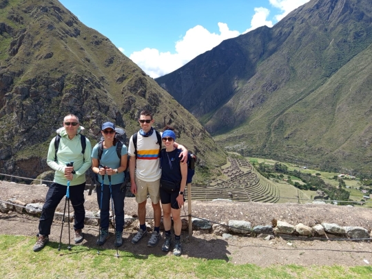 View of Patallaqta - 4-day Inca Trail starting on December 22nd 2025