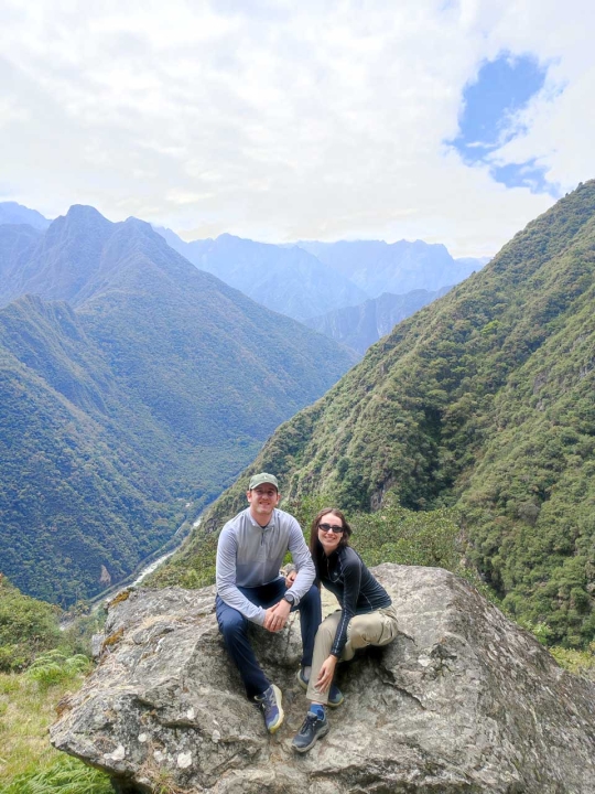 View of Vilcanota river from Wiñay Wayna - 2-day Inca Trail starting on August 27th 2026
