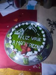 Cake on the Inca Trail