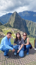 Classic view of Machu Picchu by circuit 2