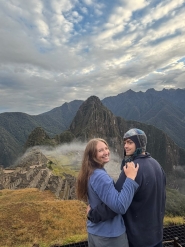 Classic view of Machu Picchu by circuit 2B