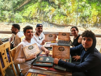 Lunch on Aguas Calientes town