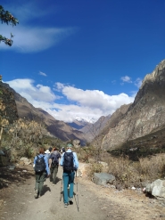 Trekking on the Inca Trail