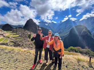 View of Machu Picchu by circuit 3B