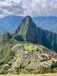 Classic view of Machu Picchu