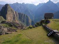 Classic view of Machu Picchu