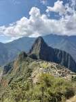 Classic view of Machu Picchu