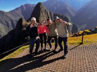 Classic view of Machu Picchu by circuit 1B