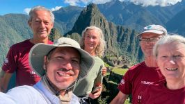 Classic view of Machu Picchu by circuit 1B