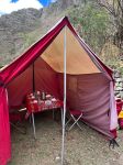 Dining tent on the Inca Trail