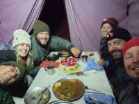 Happy birthday on Inca Trail