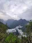 Inca trail mountains