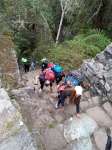 Last steps to see Machu Picchu
