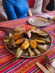 Lunch on the Inca Trail