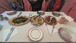 Lunch on the Inca Trail