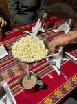 Tea time on the Inca Trail