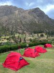 Tents on the Inca Trail