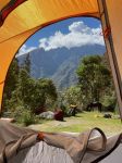 View from Glamping tent