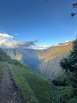 View from trail Inca Trail