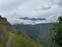 View from Wiñay Wayna