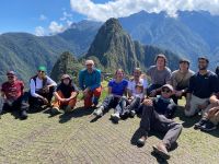 View of Machu Picchu by circuit 1B