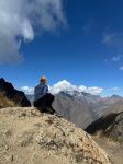 View of mountains from Inca Trail
