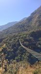Zip line on the Inca Jungle