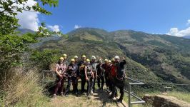 Ziplining on the Inca Jungle