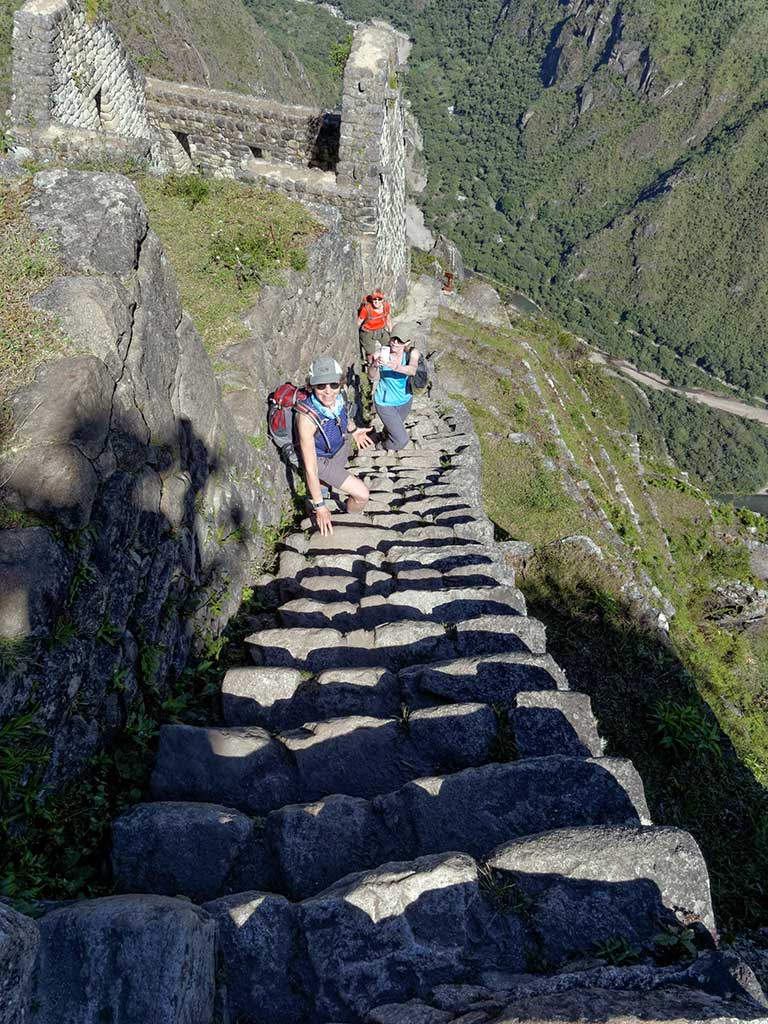 Climb of Huayna Picchu Mountain