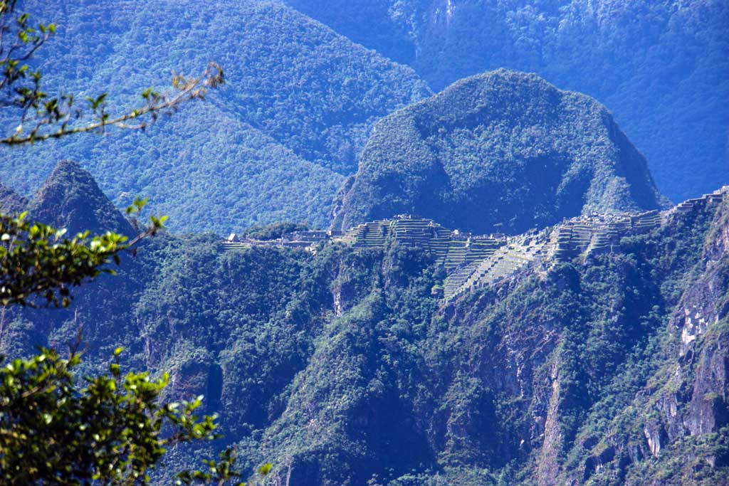 View of Machu Picchu from Llactapata