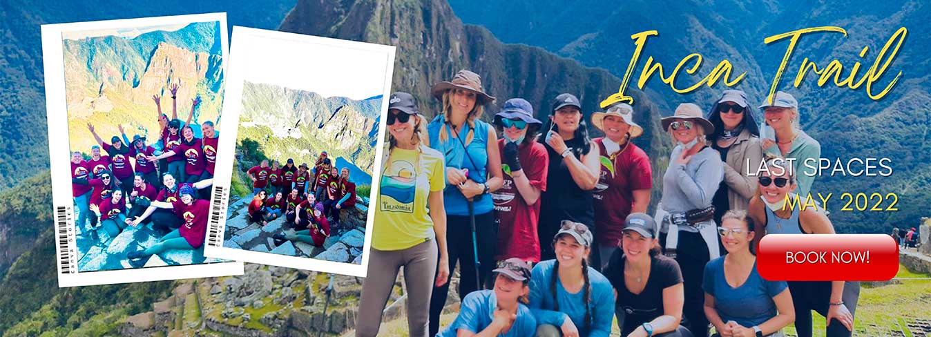 Last spaces availables on May 2022 for Royal Inca Trail to Machu Picchu in 4 days