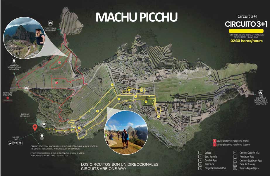 Machu Picchu circuit 3 + 1
