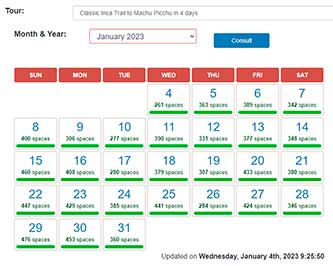 Inca Trail Permits 2023 & 2024